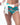 Aqua Floral (Stretch Booty Shorts) Shorts